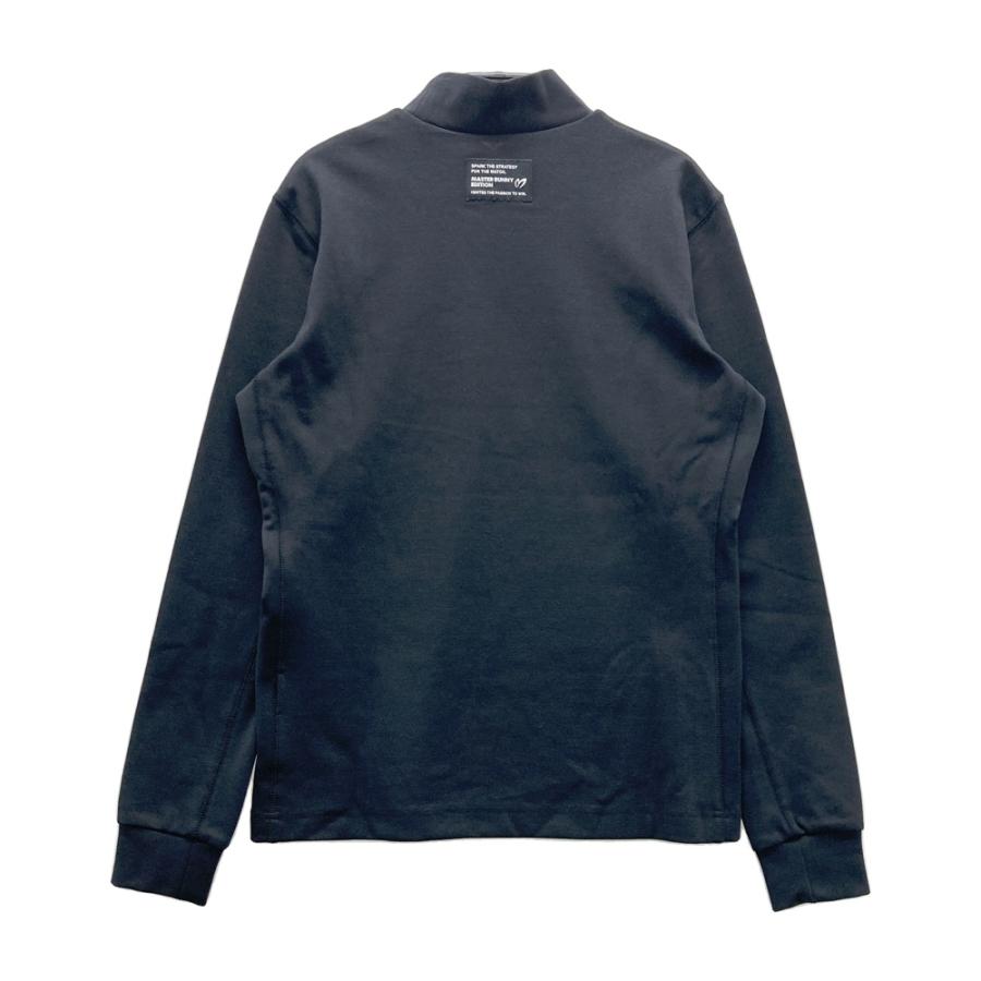 サイズ：0 MASTER BUNNY EDITION マスターバニーエディション 2025年モデル 5166106 長袖ハイネック Tシャツ  ブラック系 [240002020548] ゴルフウェア レディース ストスト MASTER BUNNY EDITION（マスターバニーエディション） 【新品】MASTER