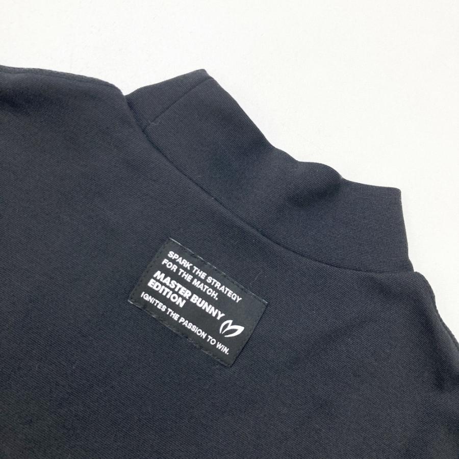 サイズ：1 MASTER BUNNY EDITION マスターバニーエディション 2025年モデル 5166106 長袖ハイネック Tシャツ  ブラック系 [240002020549] ゴルフウェア レディース ストスト MASTER BUNNY EDITION（マスターバニーエディション） 【新品】MASTER