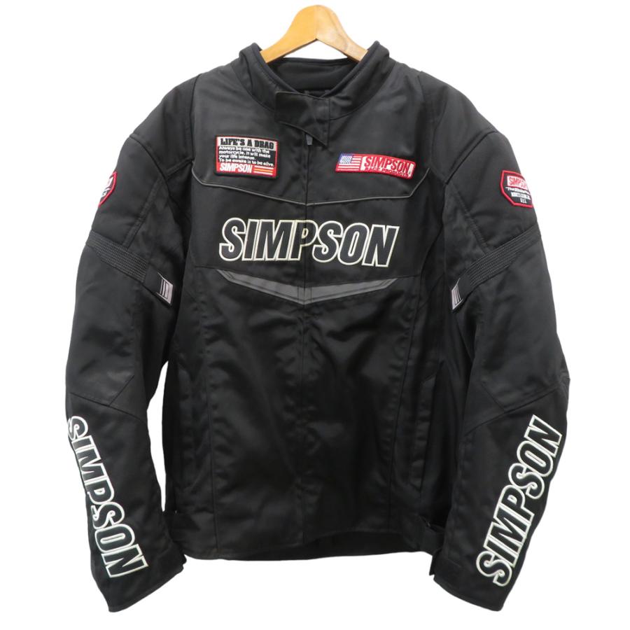 SIMPSON シンプソン ウインターナイロンジャケット SJ-7132 ブラック系 