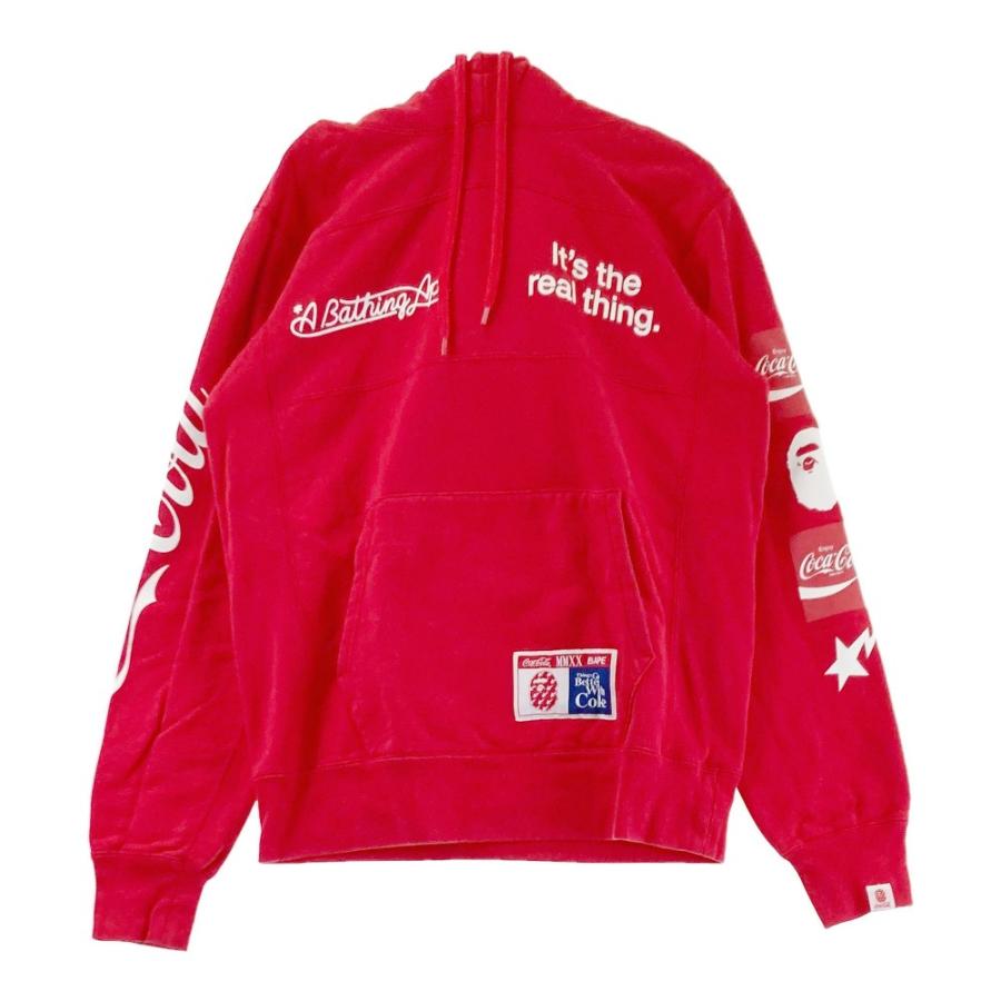A BATHING APE ア ベイシング エイプ コカコーラ コラボパーカー