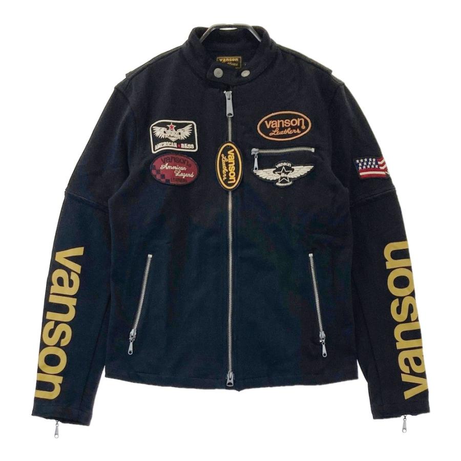 Vanson 40周年記念レザージャケット XL 新品】VANSON バンソン 40周年モデル 2way コットンジャケット