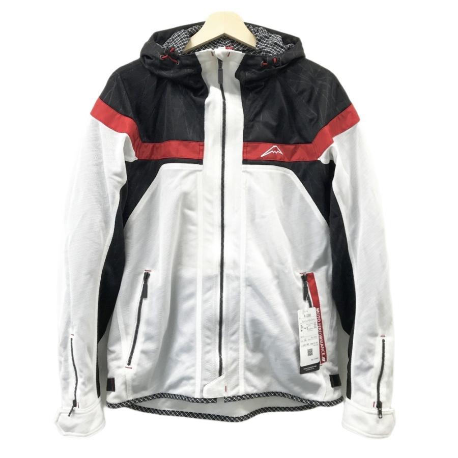 KUSHITANI クシタニ K-2385 フルメッシュパーカージャケット ホワイト 