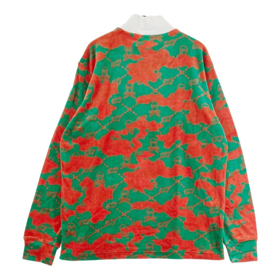 【新品】MARK\u0026LONA マークアンドロナ  モックネックロンT  グリーン系 50 ゴルフウェア メンズの画像