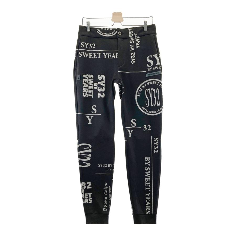 SY32 BY SWEET YEARS GOLF エスワイサーティトゥ パンツ ブラック系 L