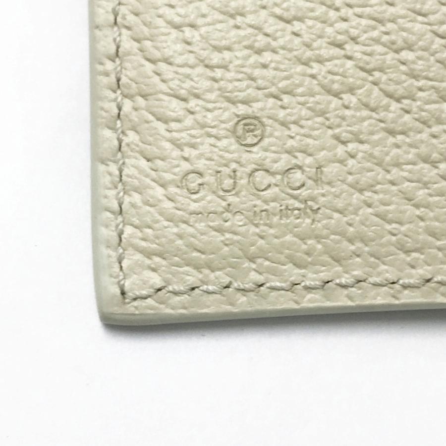 GUCCI（グッチ） GGスプリーム 三つ折り財布 ベージュ系 レディース