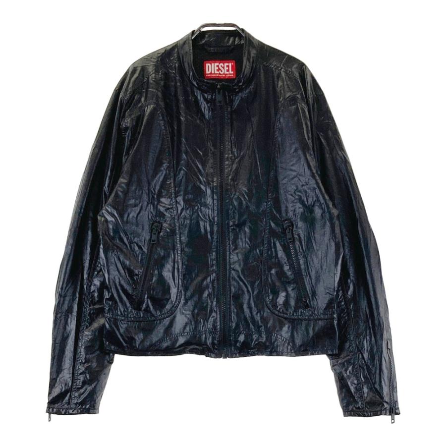 DIESEL ディーゼル J-CLAYS バイカージャケット ブラック系 48 メンズ