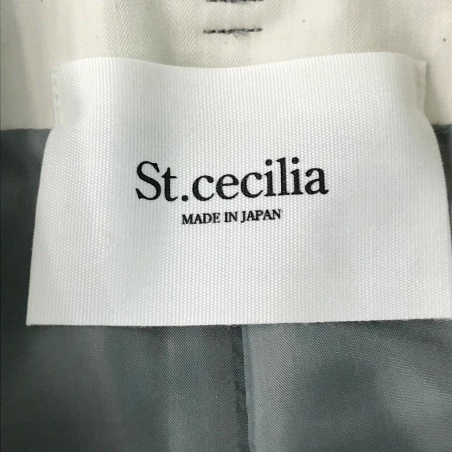その他ブランド / St.cecilia/ボトム/36/ポリエステル/CML/無地/M-8713 St.cecilia セントセシリア パンツ グレー系 1 レディース : ブランド