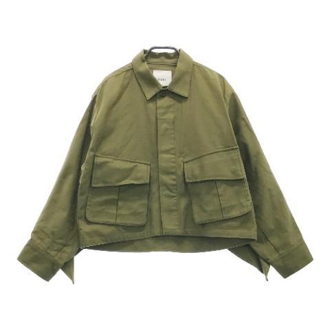 CLANE クラネ ミリタリージャケット カーキ系 F レディース : 1 
