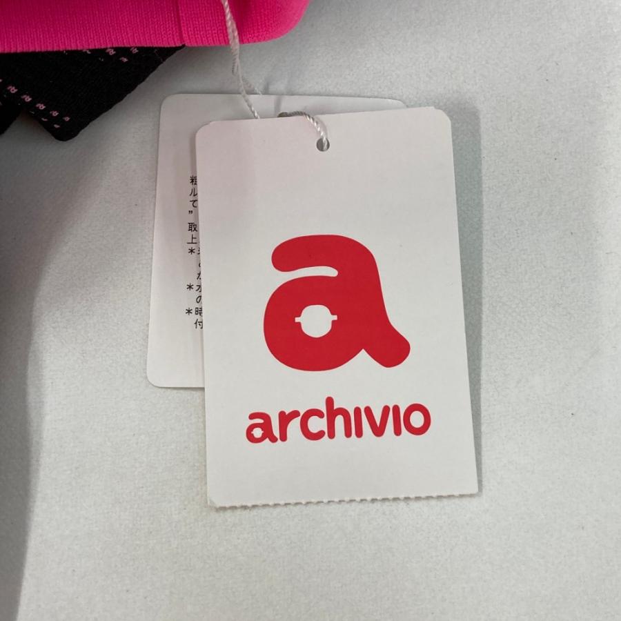 新品】ARCHIVIO アルチビオ A114813 ジップジャケット 総柄 ブラック系