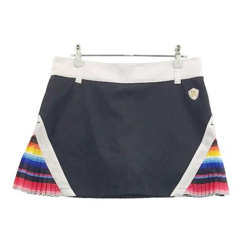 RUSSELUNO ラッセルノ インナー付 スカート サイドプリーツ