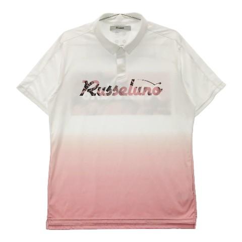 RUSSELUNO ラッセルノ 2021年モデル 半袖ポロシャツ グラデーション 総  