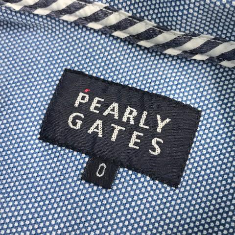 PEARLY GATES（パーリーゲイツ） 長袖ポロシャツ ボタンダウン