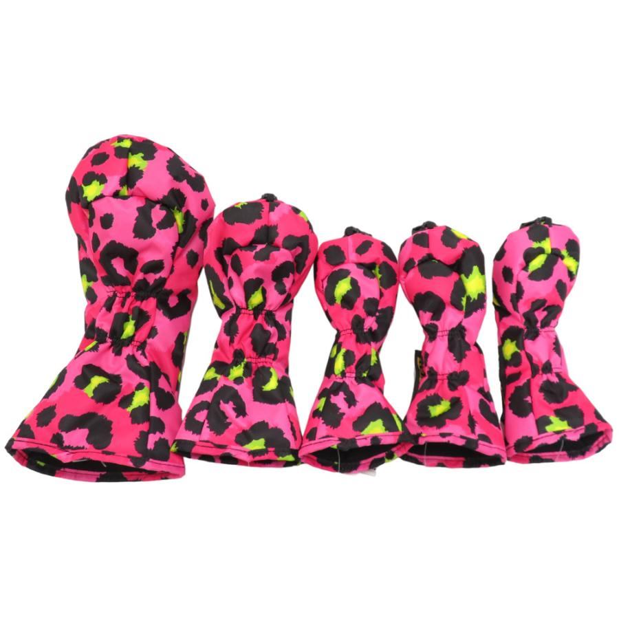 新品】LOUD MOUTH ラウドマウス ヘッドカバー 5点セット 総柄 
