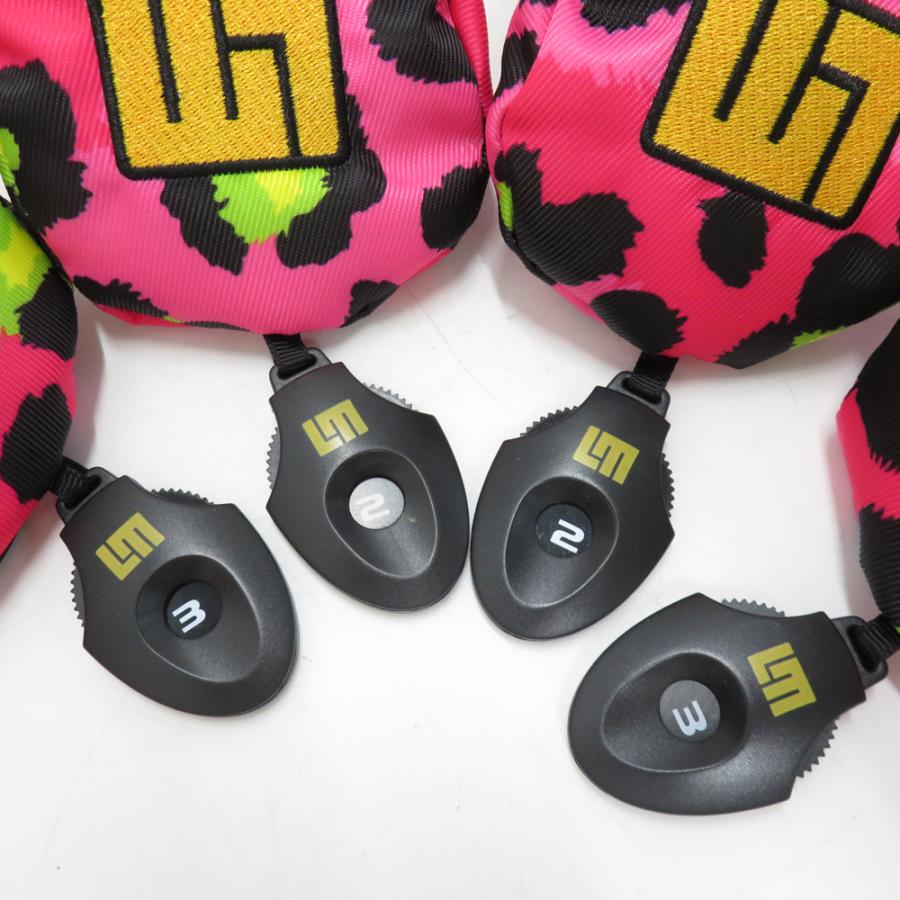 新品】LOUD MOUTH ラウドマウス ヘッドカバー 5点セット 総柄 