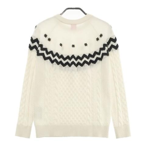 ゴルフ！新品アルビチオ　ニット36 archivio セーター メンズ アルチビオ 2025 秋冬 新作 ゴルフ