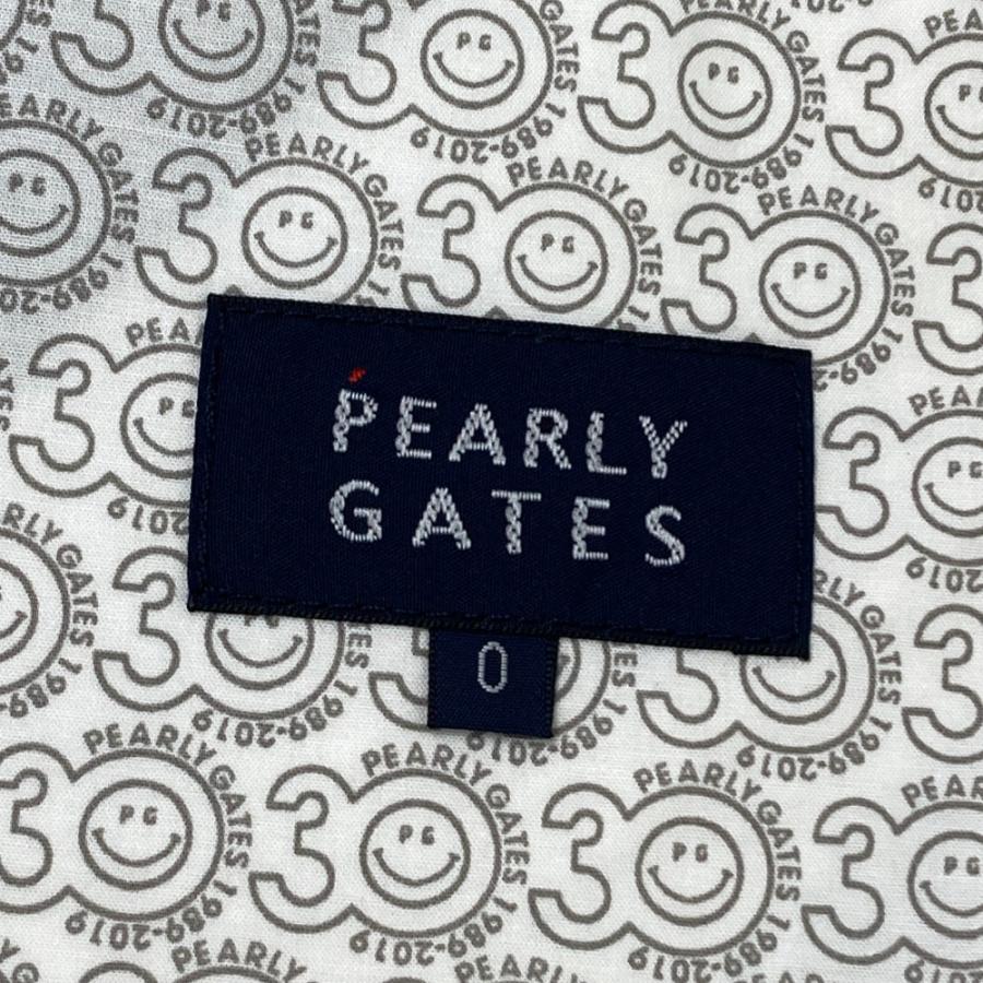 【美品】PEARLY GATES パーリーゲイツ ×COOL MINT シアサッカースカート  ネイビー系 0 ゴルフウェア レディースの画像