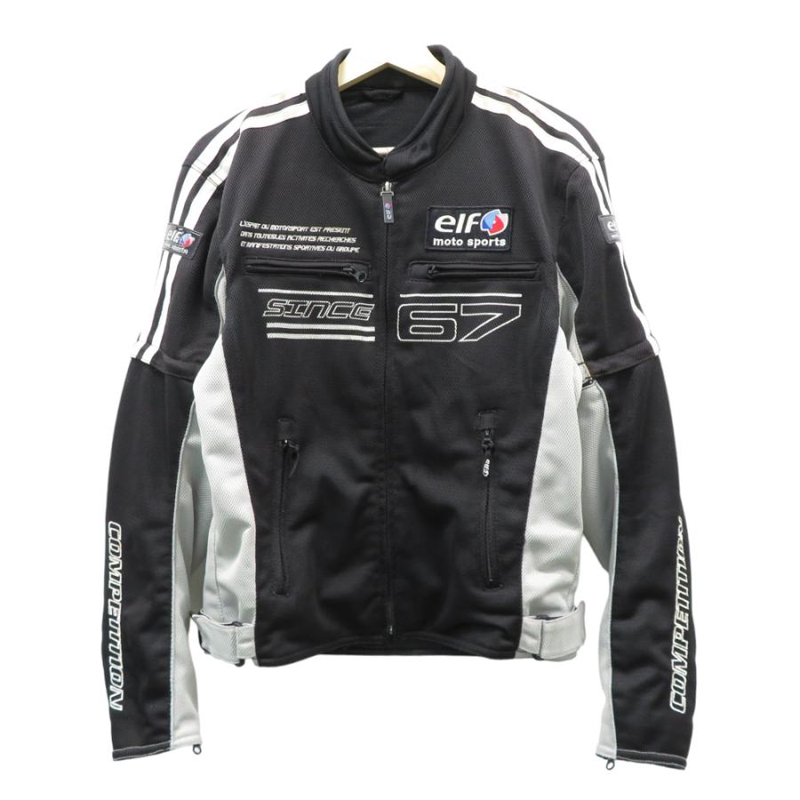 elf エルフ ライディング メッシュジャケット ブラック系 M バイクウェア メンズ 1240101035170ブランド古着ストスト