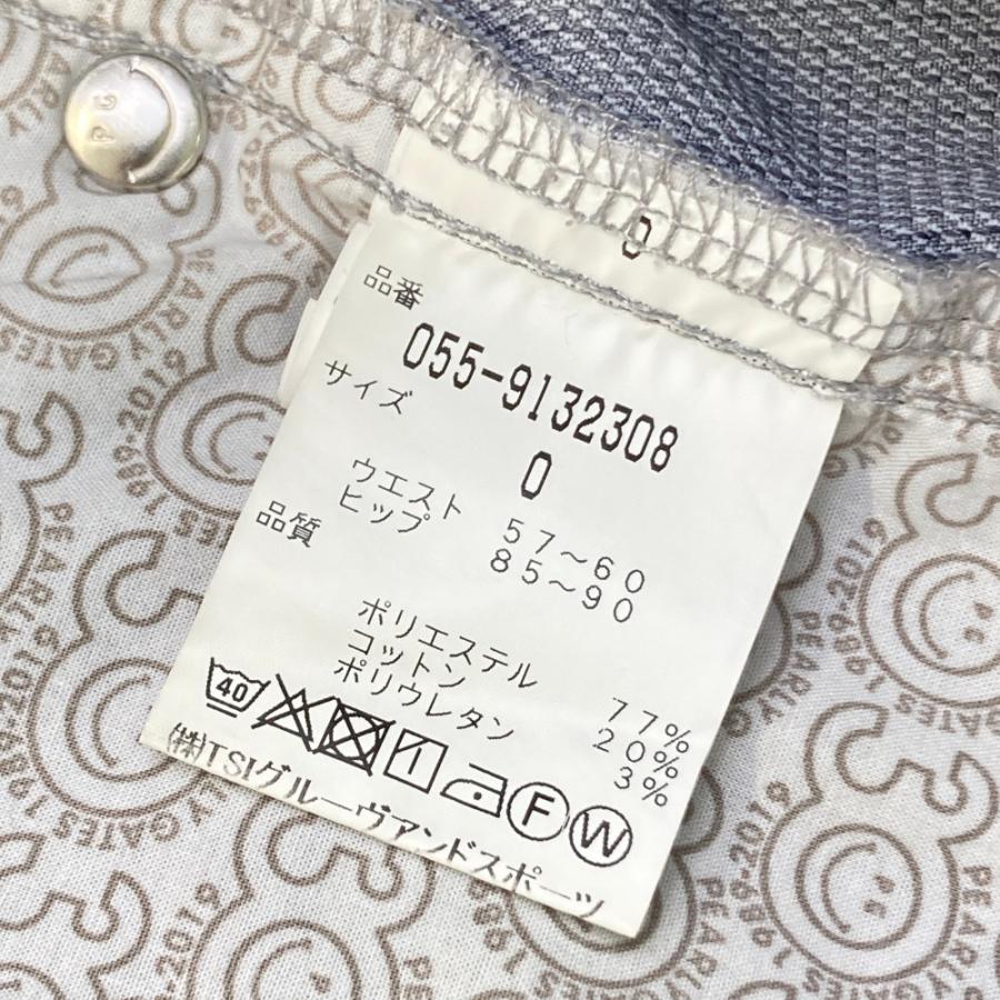 PEARLY GATES（パーリーゲイツ） 30周年 ショートパンツ グレー系 0