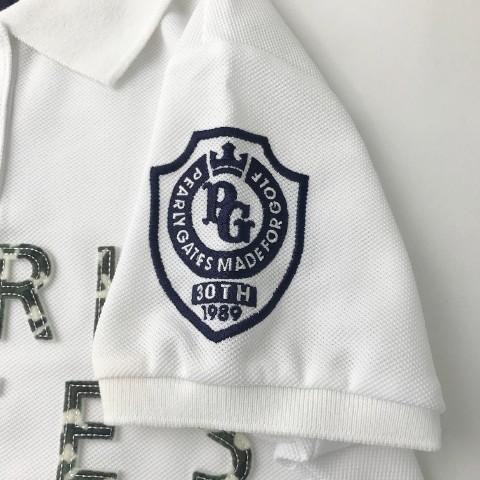 PEARLY GATES パーリーゲイツ 30周年/055-9260754 半袖ポロシャツ 