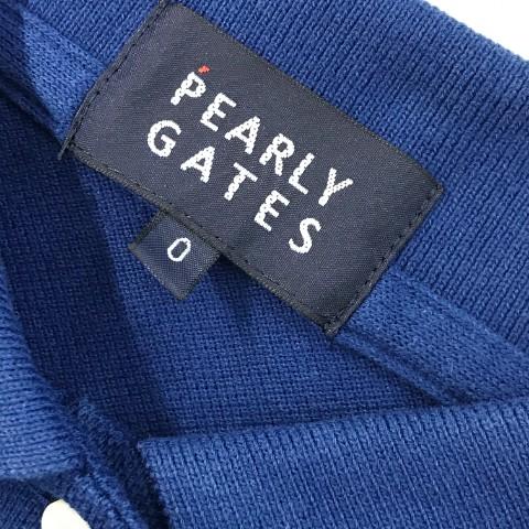PEARLY GATES（パーリーゲイツ） 半袖ポロシャツ ロゴ刺繍 ニャロメ