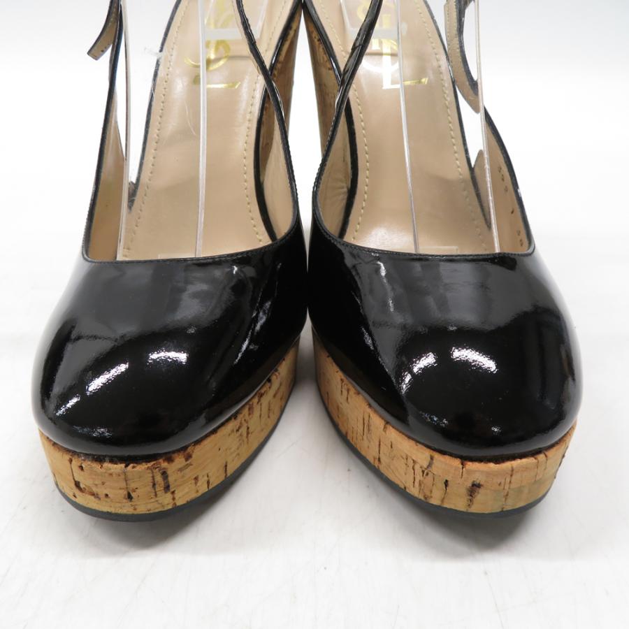 Yves Saint Laurent（イヴ・サンローラン） サンダル エナメル 
