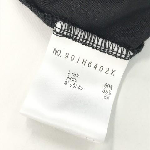 MU SPORTS エムユースポーツ 2022年モデル ハイネック 半袖Tシャツ  ブラック系 38 ゴルフウェア レディース｜stst-used｜05