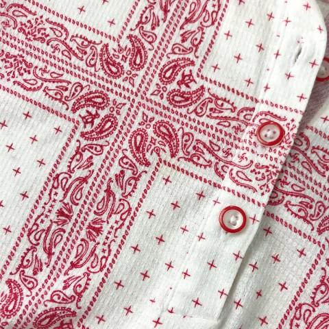 Munsingwear（マンシングウェア） 半袖 ポロシャツ ペイズリー柄