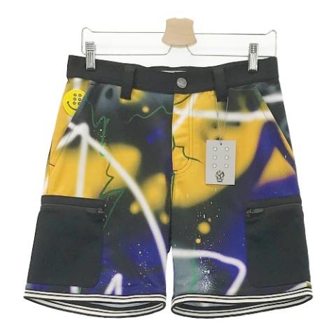 新品】RUSSELUNO ラッセルノ 2021年モデル ハーフパンツ 総柄 ブラック  