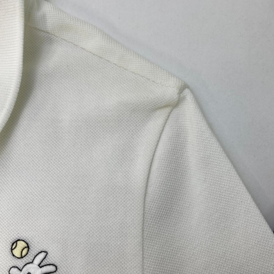 LACOSTE ラコステ ×Disney 半袖ポロシャツ ミニーマウス  ホワイト系 42 レディース｜stst-used｜06