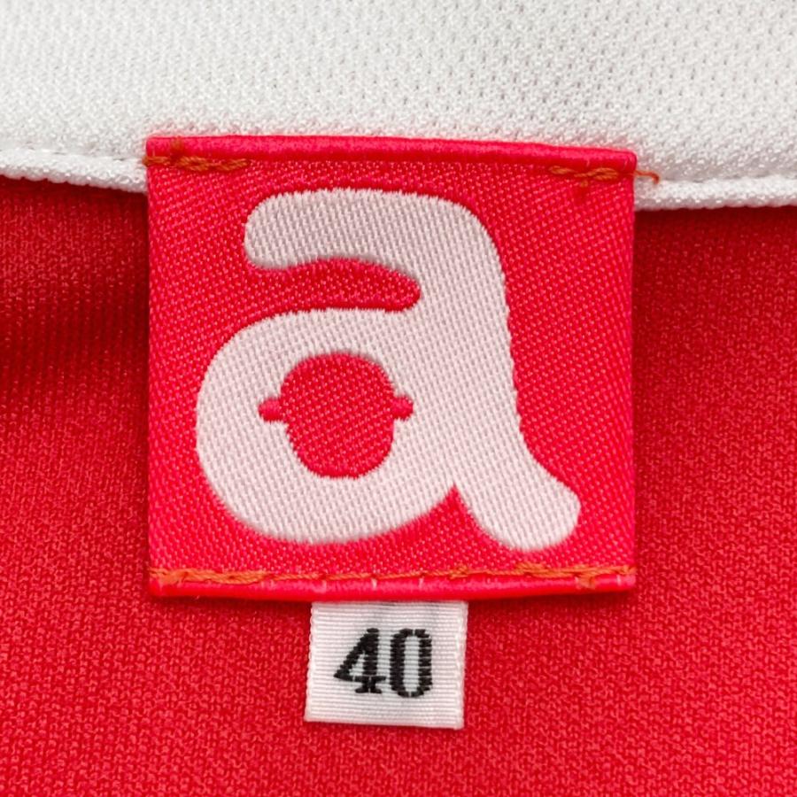 archivio（アルチビオ） ノースリーブポロシャツ レッド系 40 ゴルフ
