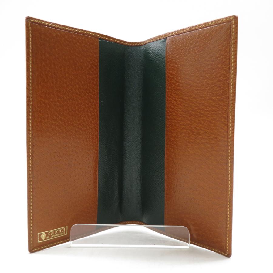 GUCCI（グッチ） 【美品】GUCCI 手帳カバー ブラウン系 : ブランド古着