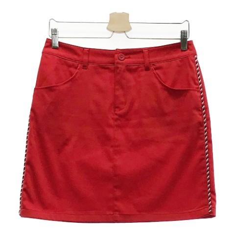 【新品】ビームスゴルフ BEAMS GOLF レディース スカート Lサイズ BEAMS GOLF（ビームス ゴルフ） スカート レッド系 L ゴルフウェア