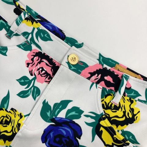 美品 le coq sportif ゴルフ 花柄スカート 9 le coq sportif GOLF（ルコックスポルティフ ゴルフ） LE COQ GOLF