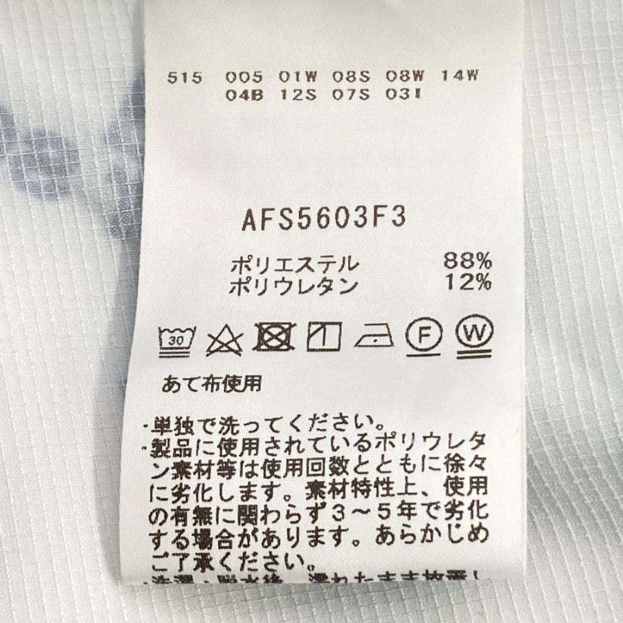 【新品】AND PER SE アンパスィ 2023年 ショートパンツ 総柄 ホワイト系 S ゴルフウェア レディースの画像