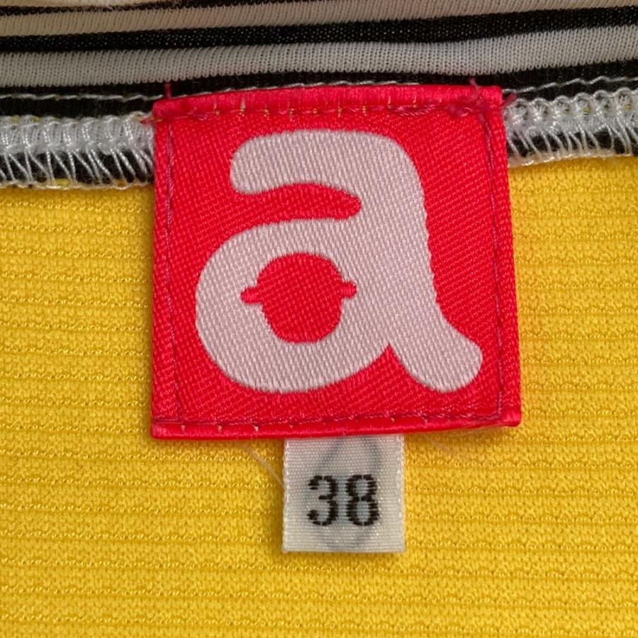 新品未使用　アルチビオ　イエロー刺繍ノースリーブシャツ archivio ARCHIVIO アルチビオ ノースリーブシャツ イエロー系