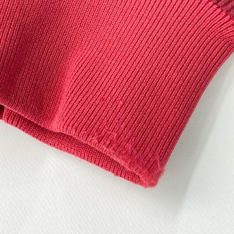 MASTER BUNNY EDITION マスターバニーエディション 2WAY 蓄熱 ブルゾン スニードジャック ドット柄 レッド系 4 ゴルフウェア メンズ_7