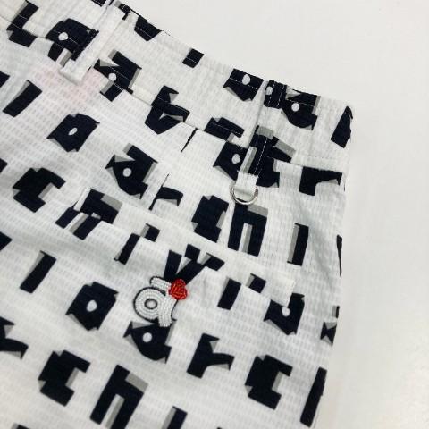 ARCHIVIO アルチビオ スカート メッシュ ロゴ ホワイト系 36 ゴルフ