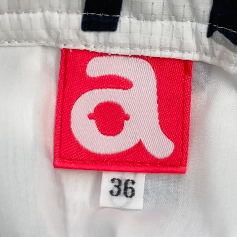 ARCHIVIO アルチビオ スカート メッシュ ロゴ ホワイト系 36 ゴルフ