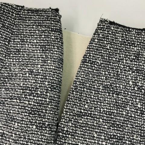 BALENCIAGA バレンシアガ ツイード スカート ブラック系 38