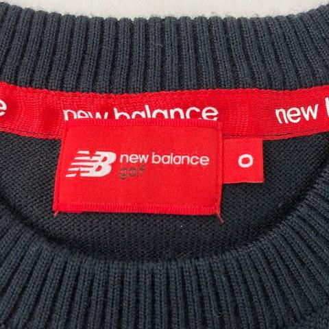 NEW BALANCE GOLF ニューバランスゴルフ  ニット セーター  ネイビー系 0 ゴルフウェア レディース_4