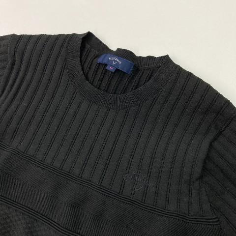 CALLAWAY キャロウェイ 2022年モデル ニットセーター  ブラック系 M ゴルフウェア レディース_2