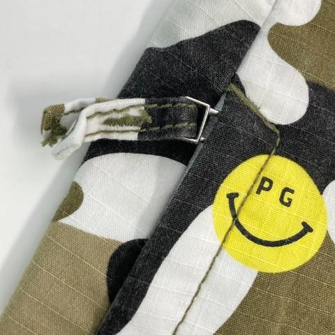 PEARLY GATES パーリーゲイツ  ストレッチスカート ニコちゃん カモフラ柄 ブラウン系 1 ゴルフウェア レディースの画像