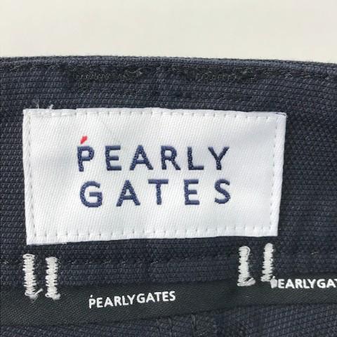 PEARLY GATES パーリーゲイツ 2023年モデル ストレッチパンツ  ネイビー系 1 ゴルフウェア レディースの画像