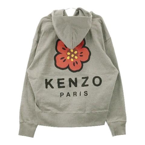 KENZO ケンゾー パーカー グレー系 L メンズ : ブランド古着 KENZO ケンゾー パーカー グレー系 L メンズ : ブランド古着