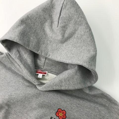 KENZO ケンゾー パーカー グレー系 L メンズ : ブランド古着 KENZO ケンゾー パーカー グレー系 L メンズ : ブランド古着