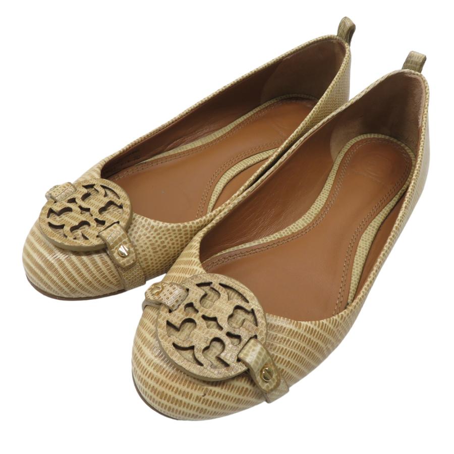 美品 TORY BURCH 正規品トリーバーチ本革フラットシューズ トリーバーチ バレエシューズ フラットシューズ 43070