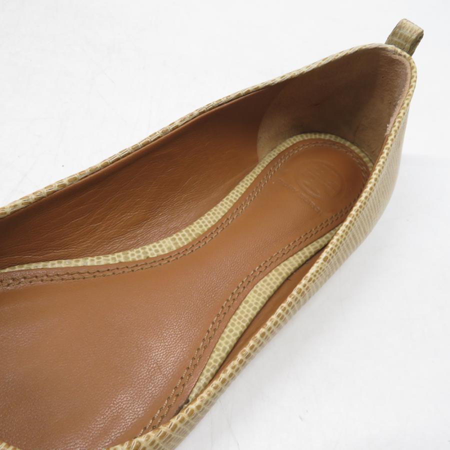 【美品】トリーバーチ　ベージュ フラットシューズ US6.5 トリーバーチ TORY BURCH バレエシューズ フラットシューズ