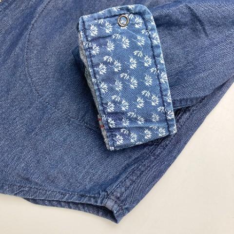 DIESEL ディーゼル フード付 デニムジャケット ブルー系 XS