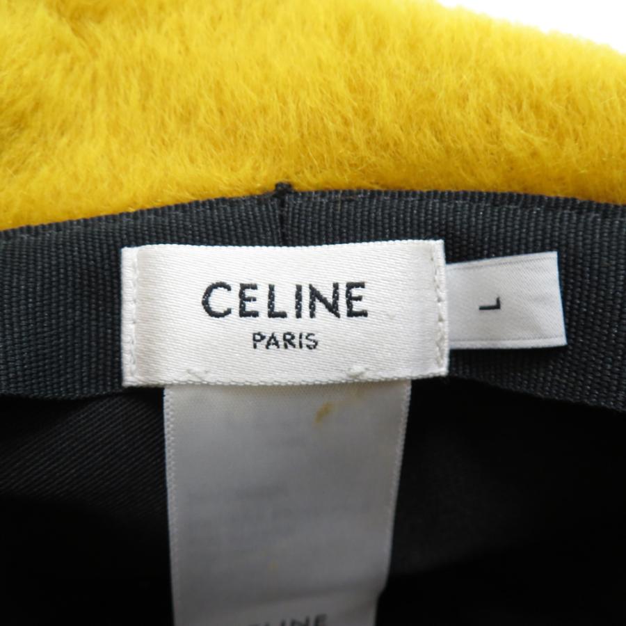 CELINE（セリーヌ） 2AUO9925R バケットハット イエロー系 L メンズ