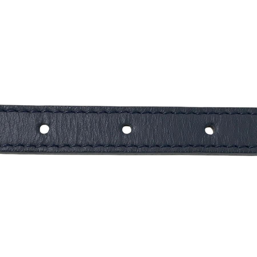 美品】PEARLY GATES パーリーゲイツ レザーベルト ネイビー系